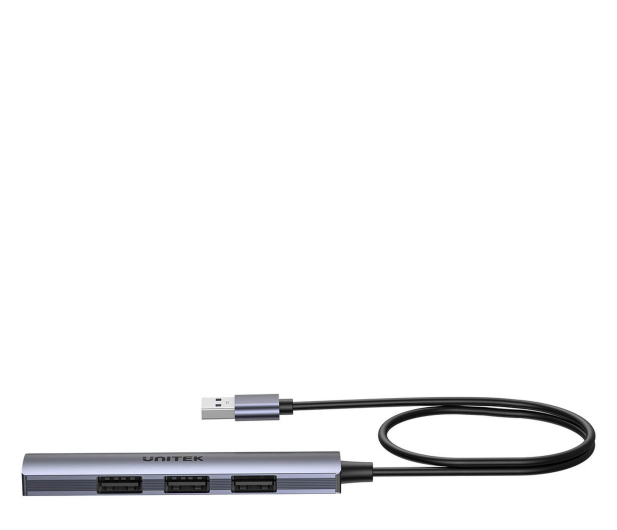 Unitek Kompaktowy hub USB-A 4 w 1 1x 5 Gbps 3x 480 Mb - 1369161 - zdjęcie 3